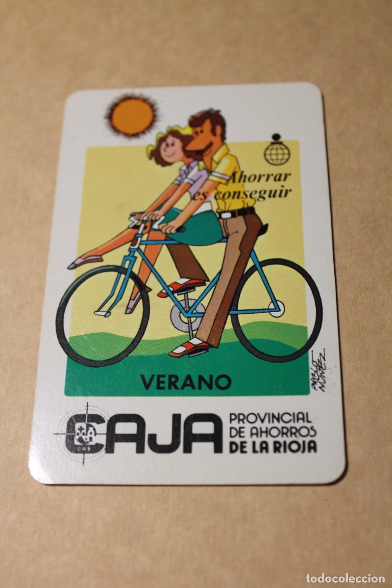 Coleccionismo Calendarios: CALENDARIO FOURNIER. CAJA PROVINCIAL DE AHORROS DE LA RIOJA. VERANO. A&Ntilde;O 1983.