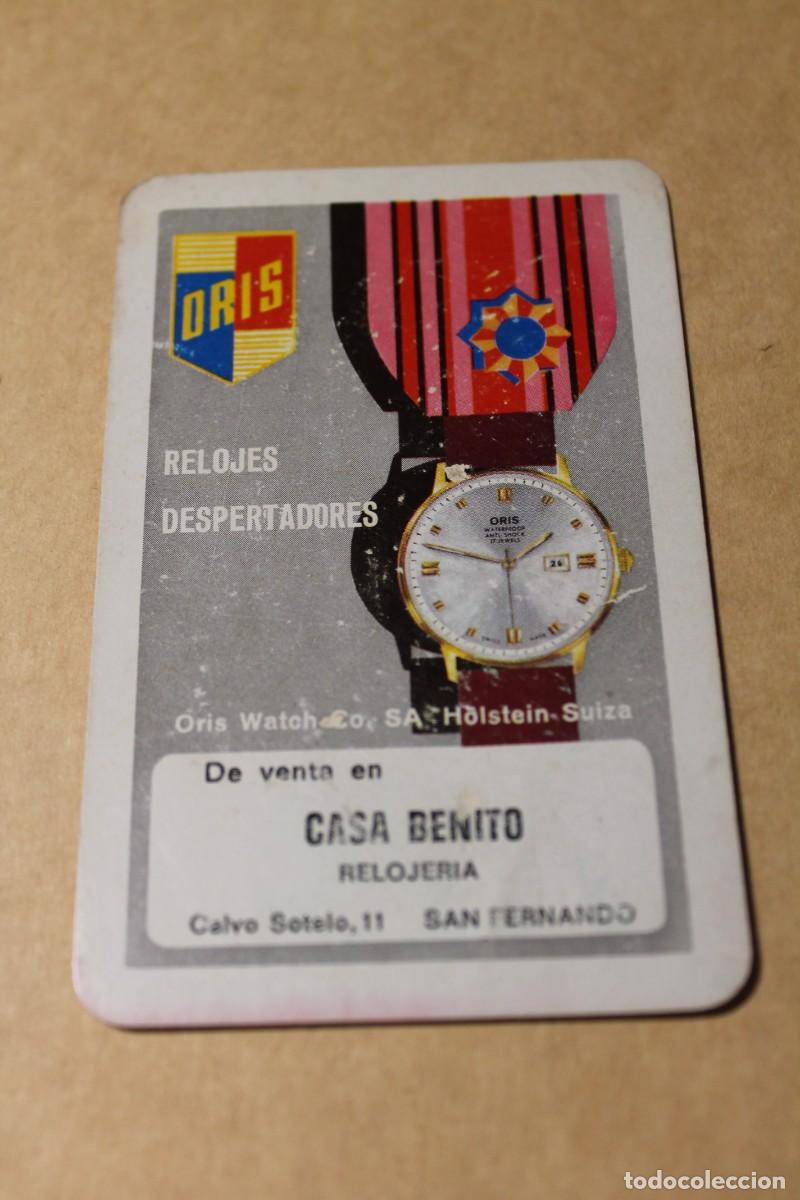 Coleccionismo Calendarios: CALENDARIO FOURNIER. RELOJ ORIS. CASA BENITO. RELOJERIA. SAN FERNANDO. A&Ntilde;O 1969. ES UN HF8.