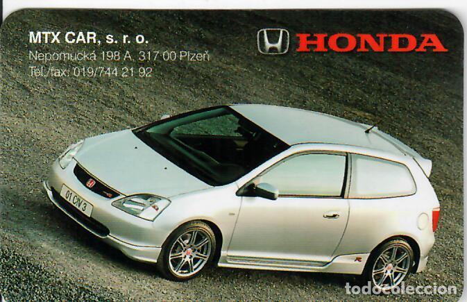 Coleccionismo Calendarios: CALENDARIO DE BOLSILLO DE REP. CHECA - A&Ntilde;O 2002 - HONDA