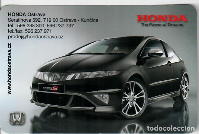 Coleccionismo Calendarios: CALENDARIO DE BOLSILLO DE REP. CHECA - A&Ntilde;O 2008 - HONDA