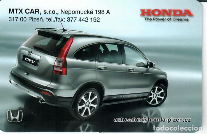 Coleccionismo Calendarios: CALENDARIO DE BOLSILLO DE REP. CHECA - A&Ntilde;O 2008 - HONDA