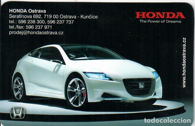 Coleccionismo Calendarios: CALENDARIO DE BOLSILLO DE REP. CHECA - A&Ntilde;O 2009 - HONDA