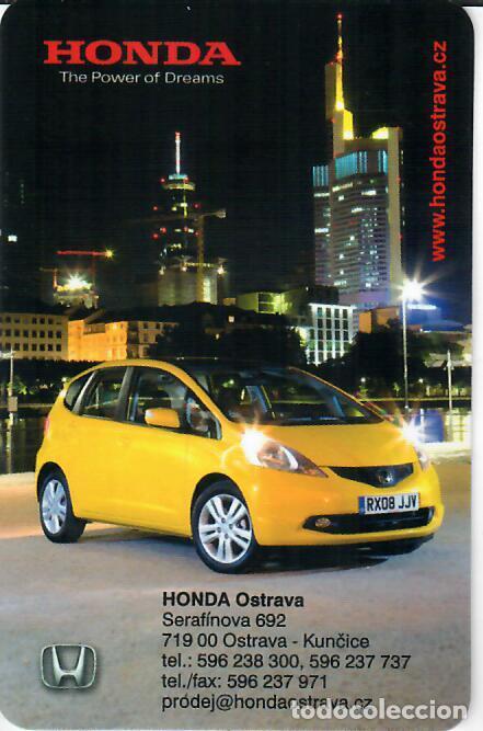 Coleccionismo Calendarios: CALENDARIO DE BOLSILLO DE REP. CHECA - A&Ntilde;O 2009 - HONDA