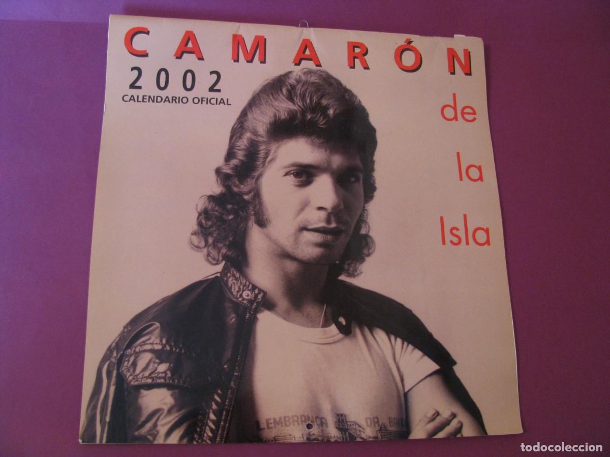 Coleccionismo Calendarios: CALENDARIO DE PARED. CALENDARIO OFICIAL DE 2002. CAMARON DE LA ISLA. FALTAN 2 HOJAS.
