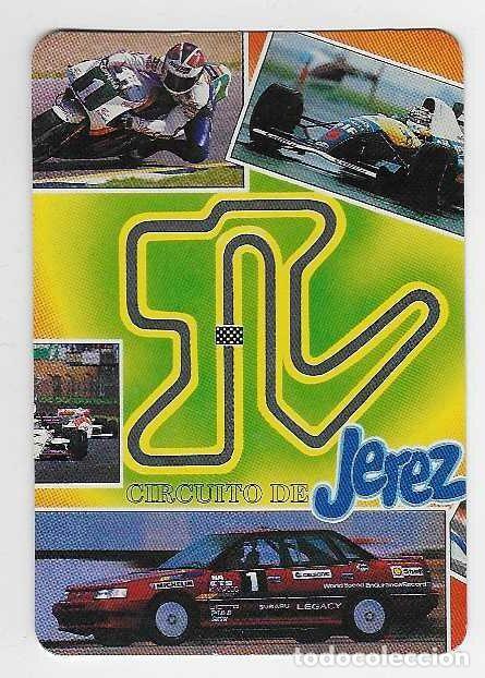 Coleccionismo Calendarios: CALENDARIO BOLSILLO A&Ntilde;O 1993 MOTOS Y COCHES - CIRCUITO DE JEREZ - VER FOTO REVERSO
