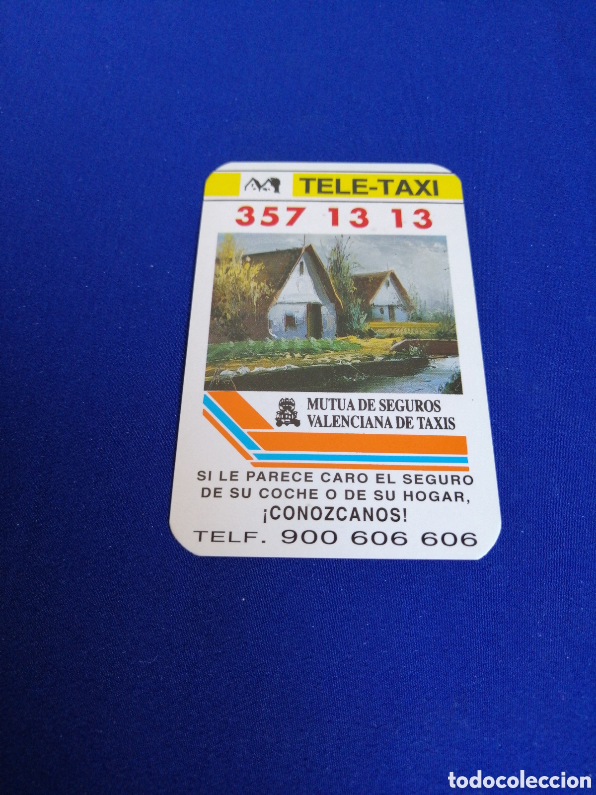 Sammeln von Kalendern: TELE-TAXI MUTUA DE SEGUROS DE TAXI - A&Ntilde;O 1995 CALENDARIO