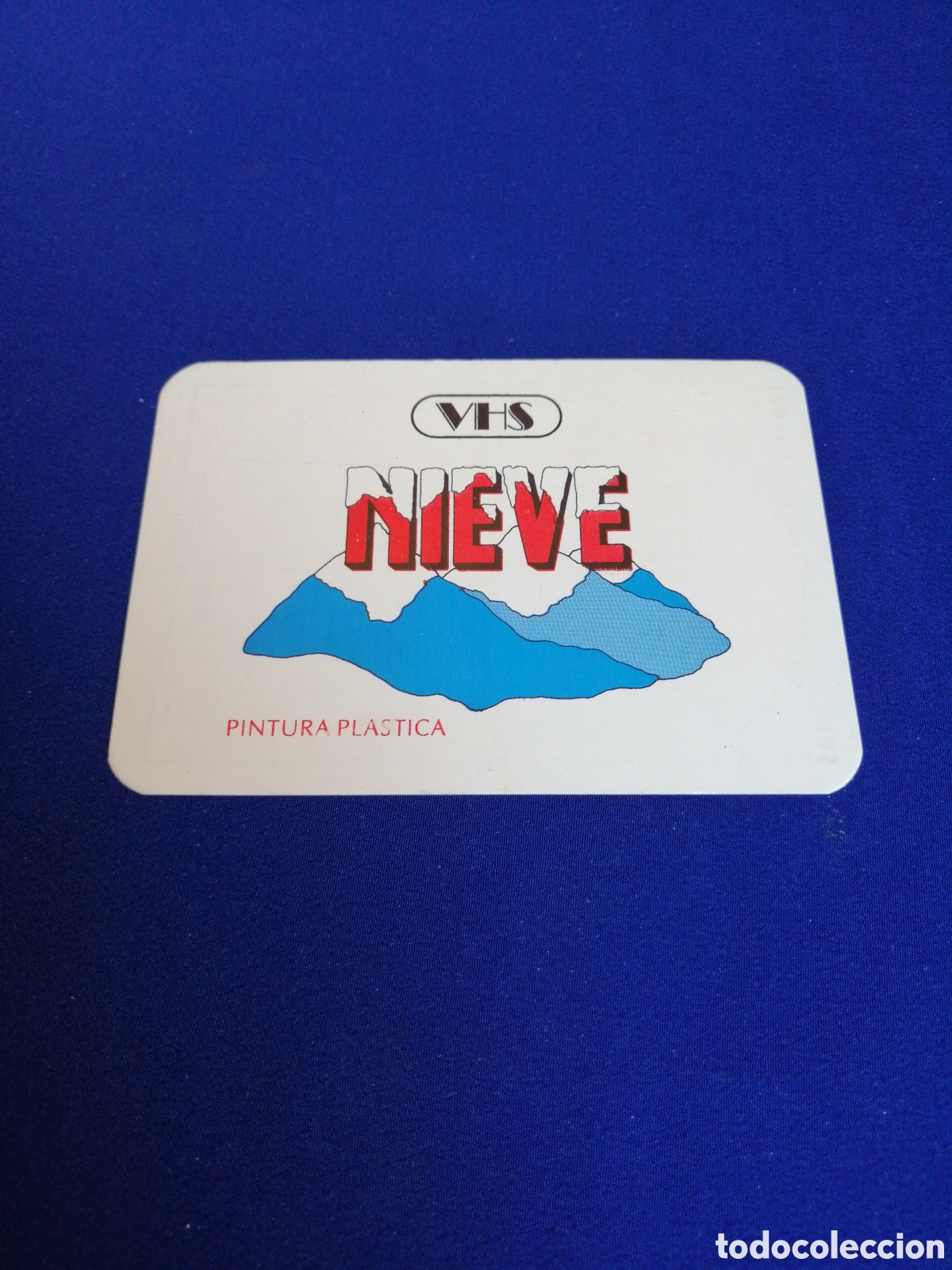 Coleccionismo Calendarios: NIEVE VHS PINTURA PL&Aacute;STICA - VIHERSA (VALENCIA) A&Ntilde;O 1996 CALENDARIO