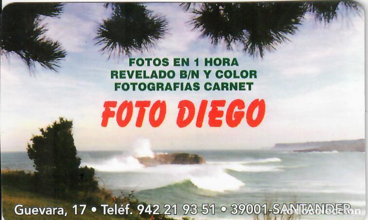 Coleccionismo Calendarios: CALENDARIO DE PUBLICIDAD - A&Ntilde;O 2000 - FOTO DIEGO - SANTANDER