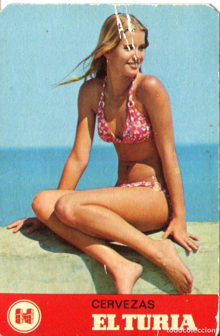 Colecionismo Calend&aacute;rios: Calendario Cerveza Stark - Turia. 1974 Chica