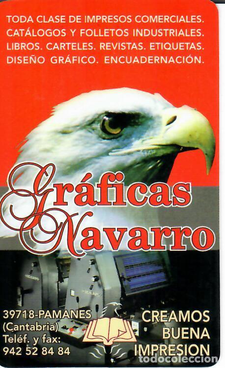 Coleccionismo Calendarios: CALENDARIO DE PUBLICIDAD - A&Ntilde;O 2000 - GR&Aacute;FICAS NAVARRO - PAMANES (CANTABRIA)