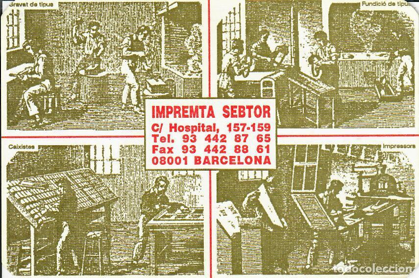 Coleccionismo Calendarios: CALENDARIO DE PUBLICIDAD - A&Ntilde;O 2000 - IMPREMTA SEBTOR
