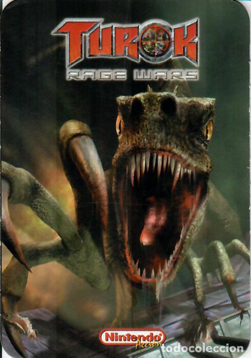 Coleccionismo Calendarios: CALENDARIO DE PUBLICIDAD - A&Ntilde;O 2000 - NINTENDO - TUROK