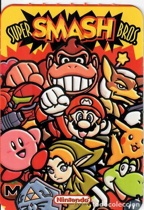 Coleccionismo Calendarios: CALENDARIO DE PUBLICIDAD - A&Ntilde;O 2000 - NINTENDO - SUPER SMASH BROS