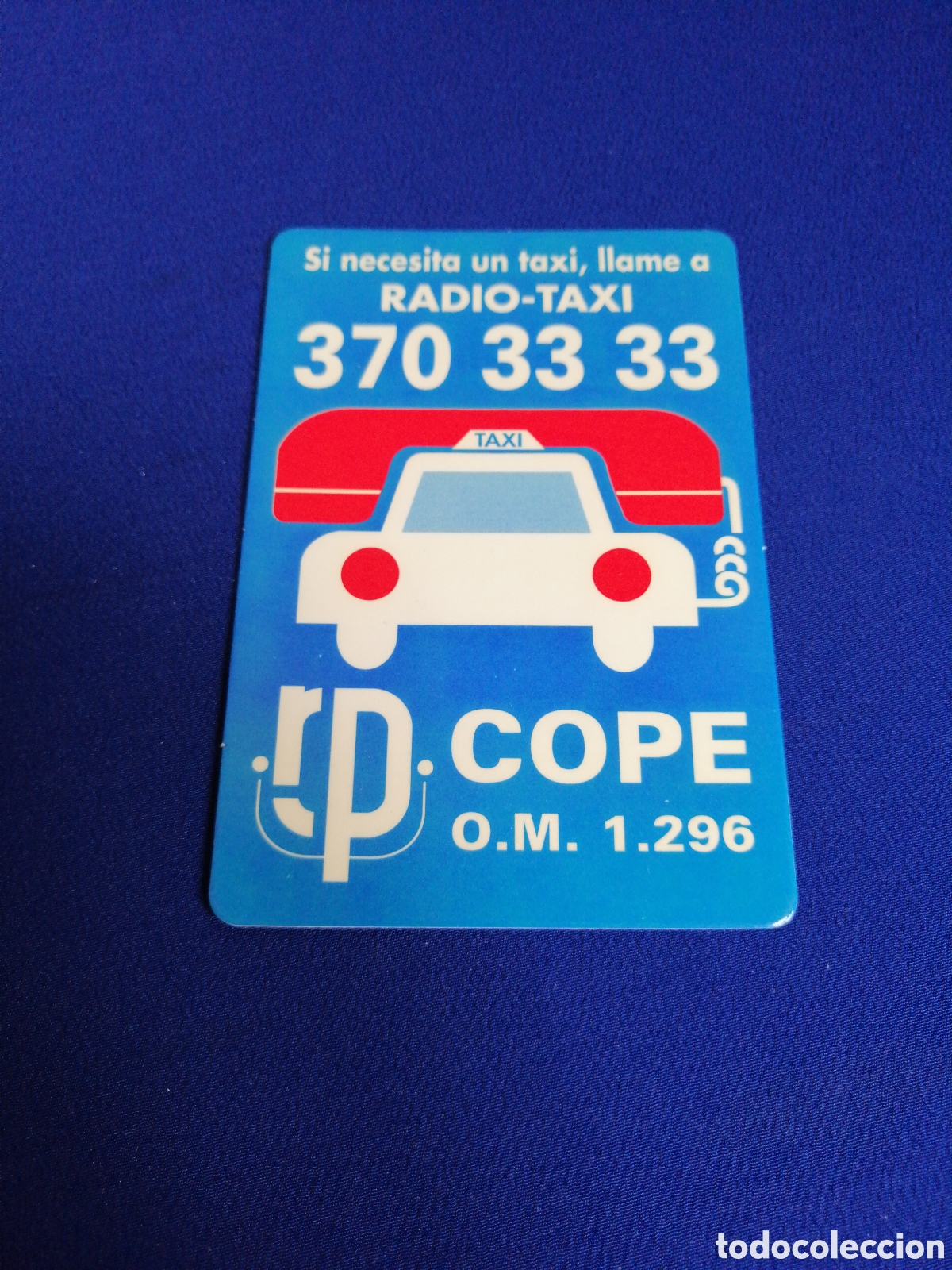 Colecionismo Calend&aacute;rios: RADIO TAXI - CADENA COPE O. M. 1.296 - CADENA 100 - A&Ntilde;O 1994 CALENDARIO