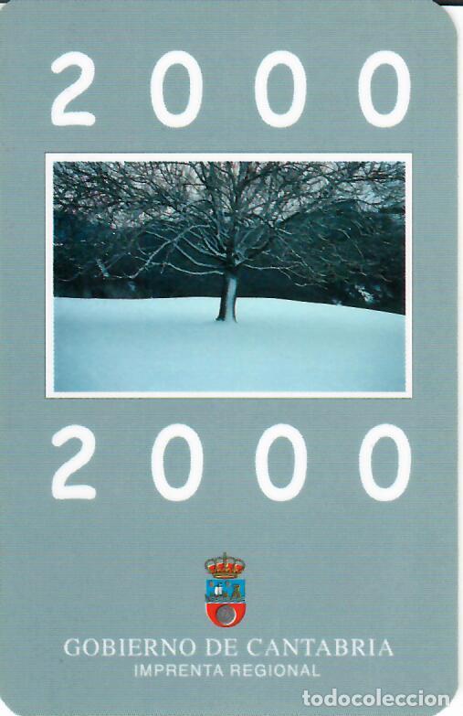 Coleccionismo Calendarios: CALENDARIO DE PUBLICIDAD - A&Ntilde;O 2000 - GOBIERNO DE CANTABRIA
