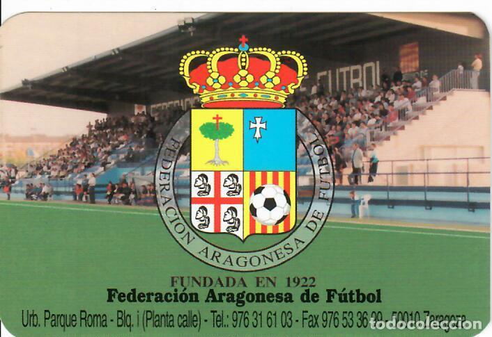 Coleccionismo Calendarios: CALENDARIO DE PUBLICIDAD - A&Ntilde;O 2000 - FEDERACI&Oacute;N ARAGONESA DE F&Uacute;TBOL