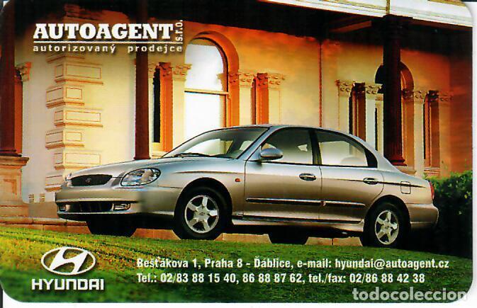 Coleccionismo Calendarios: CALENDARIO DE BOLSILLO DE REP. CHECA - A&Ntilde;O 2001 - HYUNDAI