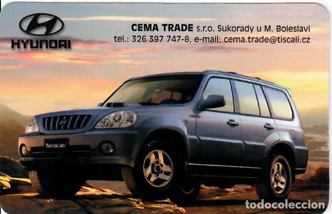 Collectables Calendars: CALENDARIO DE BOLSILLO DE REP. CHECA - A&Ntilde;O 2003 - HYUNDAI