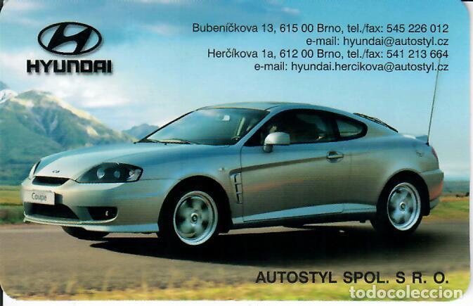Collectables Calendars: CALENDARIO DE BOLSILLO DE REP. CHECA - A&Ntilde;O 2005 - HYUNDAI