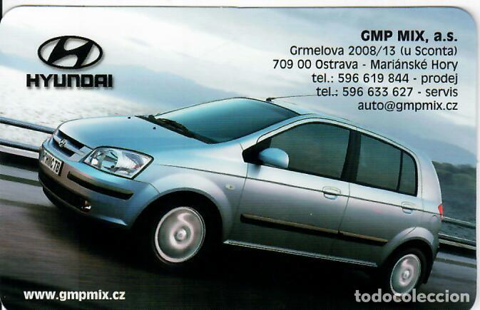 Coleccionismo Calendarios: CALENDARIO DE BOLSILLO DE REP. CHECA - A&Ntilde;O 2005 - HYUNDAI