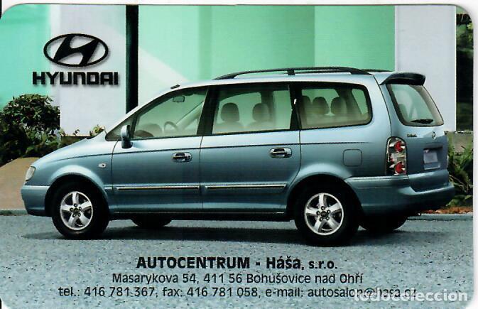 Coleccionismo Calendarios: CALENDARIO DE BOLSILLO DE REP. CHECA - A&Ntilde;O 2005 - HYUNDAI