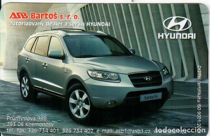 Coleccionismo Calendarios: CALENDARIO DE BOLSILLO DE REP. CHECA - A&Ntilde;O 2007 - HYUNDAI