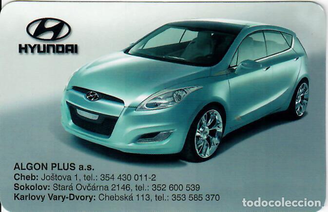 Coleccionismo Calendarios: CALENDARIO DE BOLSILLO DE REP. CHECA - A&Ntilde;O 2007 - HYUNDAI