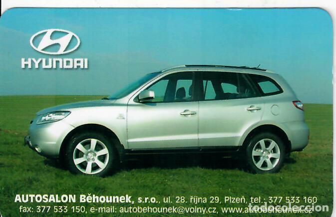 Coleccionismo Calendarios: CALENDARIO DE BOLSILLO DE REP. CHECA - A&Ntilde;O 2007 - HYUNDAI