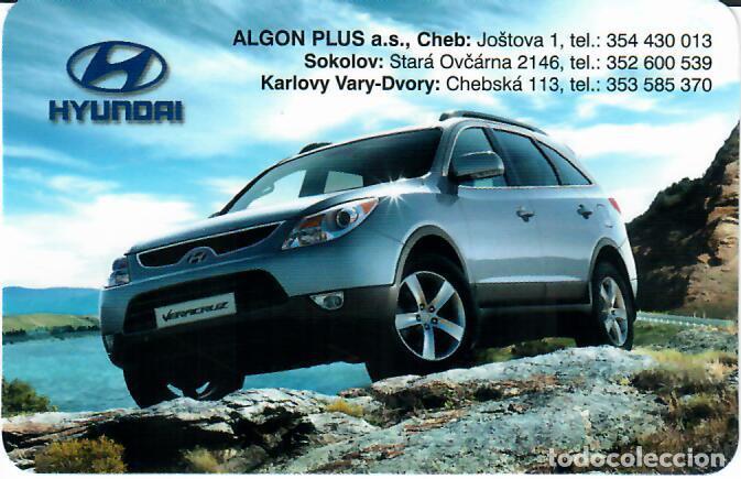 Coleccionismo Calendarios: CALENDARIO DE BOLSILLO DE REP. CHECA - A&Ntilde;O 2008 - HYUNDAI