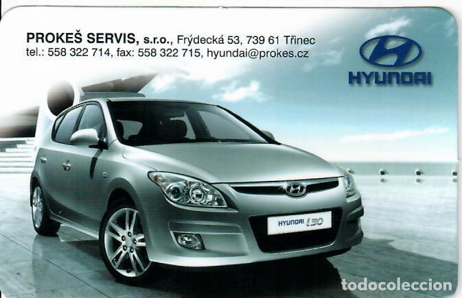 Coleccionismo Calendarios: CALENDARIO DE BOLSILLO DE REP. CHECA - A&Ntilde;O 2008 - HYUNDAI