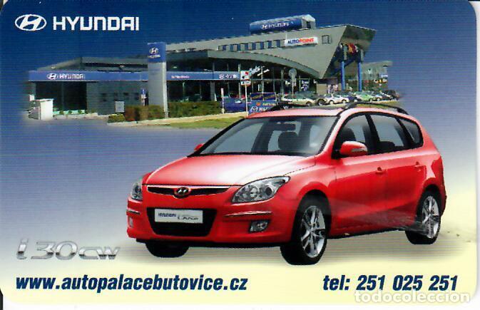 Coleccionismo Calendarios: CALENDARIO DE BOLSILLO DE REP. CHECA - A&Ntilde;O 2008 - HYUNDAI