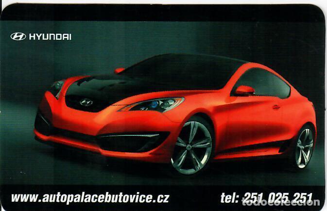 Coleccionismo Calendarios: CALENDARIO DE BOLSILLO DE REP. CHECA - A&Ntilde;O 2009 - HYUNDAI