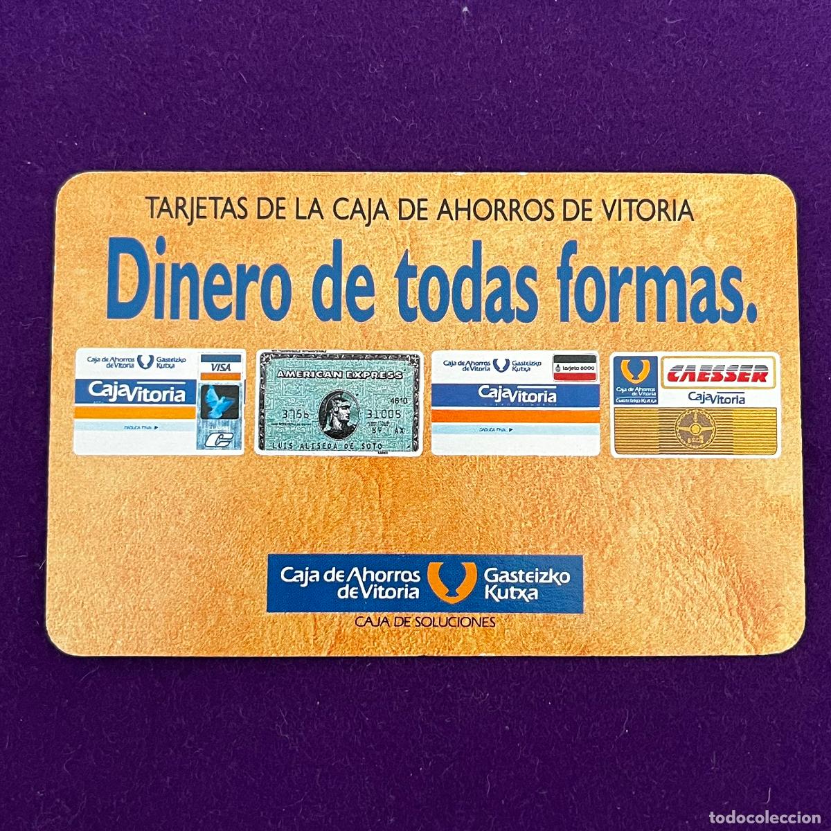 Coleccionismo Calendarios: CALENDARIO FOURNIER. CAJA DE AHORROS DE VITORIA. 1990.