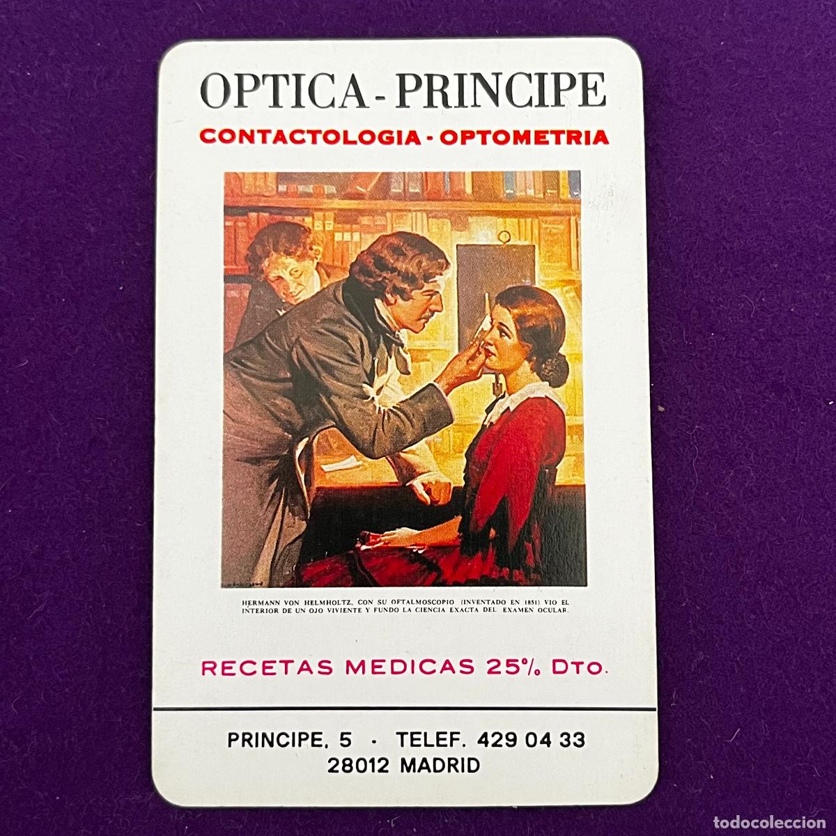 Coleccionismo Calendarios: CALENDARIO FOURNIER. OPTICA PRINCIPE. 1990.