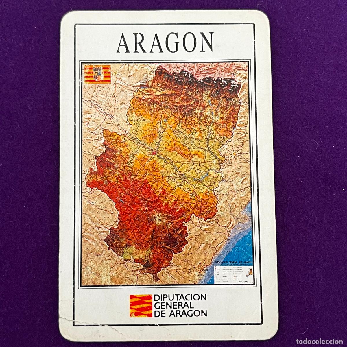 Coleccionismo Calendarios: CALENDARIO FOURNIER. DIPUTACION ARAGON. 1991.