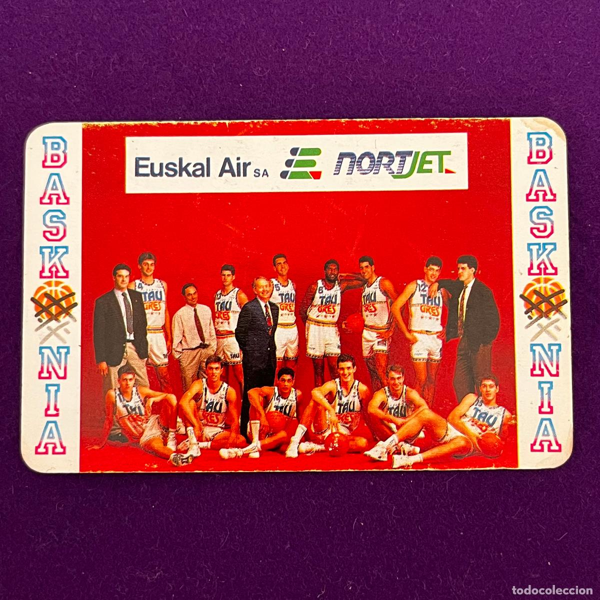 Coleccionismo Calendarios: CALENDARIO FOURNIER. BASKONIA. 1992.