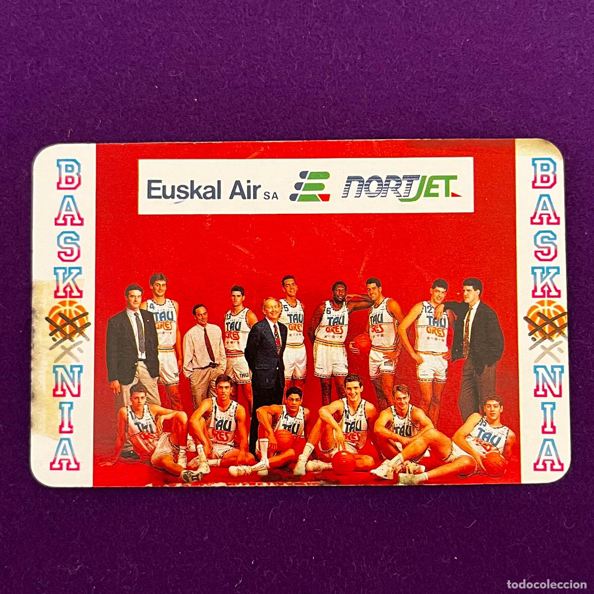 Coleccionismo Calendarios: CALENDARIO FOURNIER. BASKONIA. 1992.