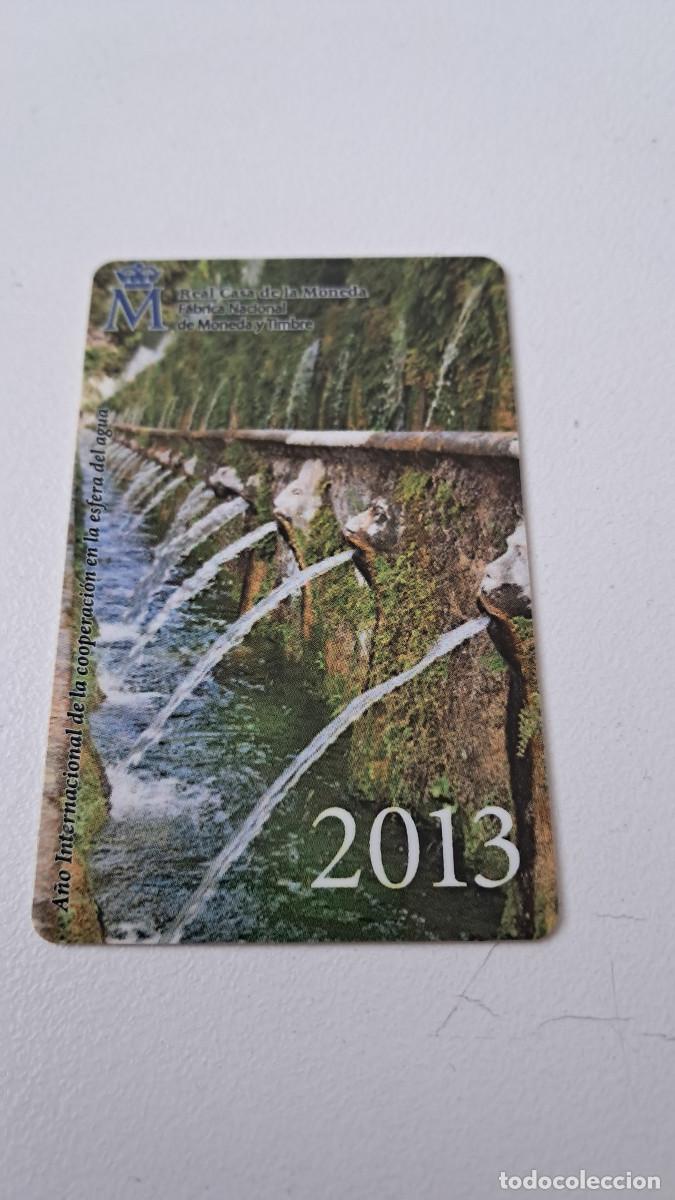 Coleccionismo Calendarios: Calendario FNMT 2013 - A&ntilde;o Internacional de la cooperaci&oacute;n en la esfera del agua