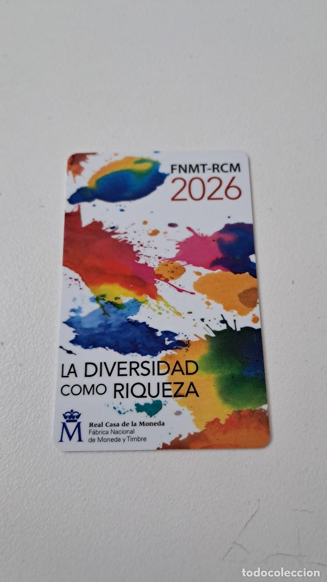 Coleccionismo Calendarios: Calendario FNMT 2026 - La diversidad como riqueza
