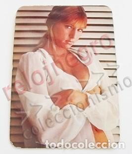 Coleccionismo Calendarios: CALENDARIO DE BOLSILLO DEL A&Ntilde;O 1976 - DETR&Aacute;S PUBLICIDAD DE BAR - FOTO DE MUJER