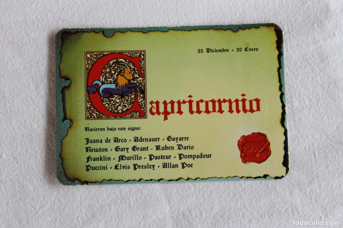 Coleccionismo Calendarios: CALENDARIO 1973 CAPRICORNIO HIJOS DE ANTONIO ZAMORA MURCIA