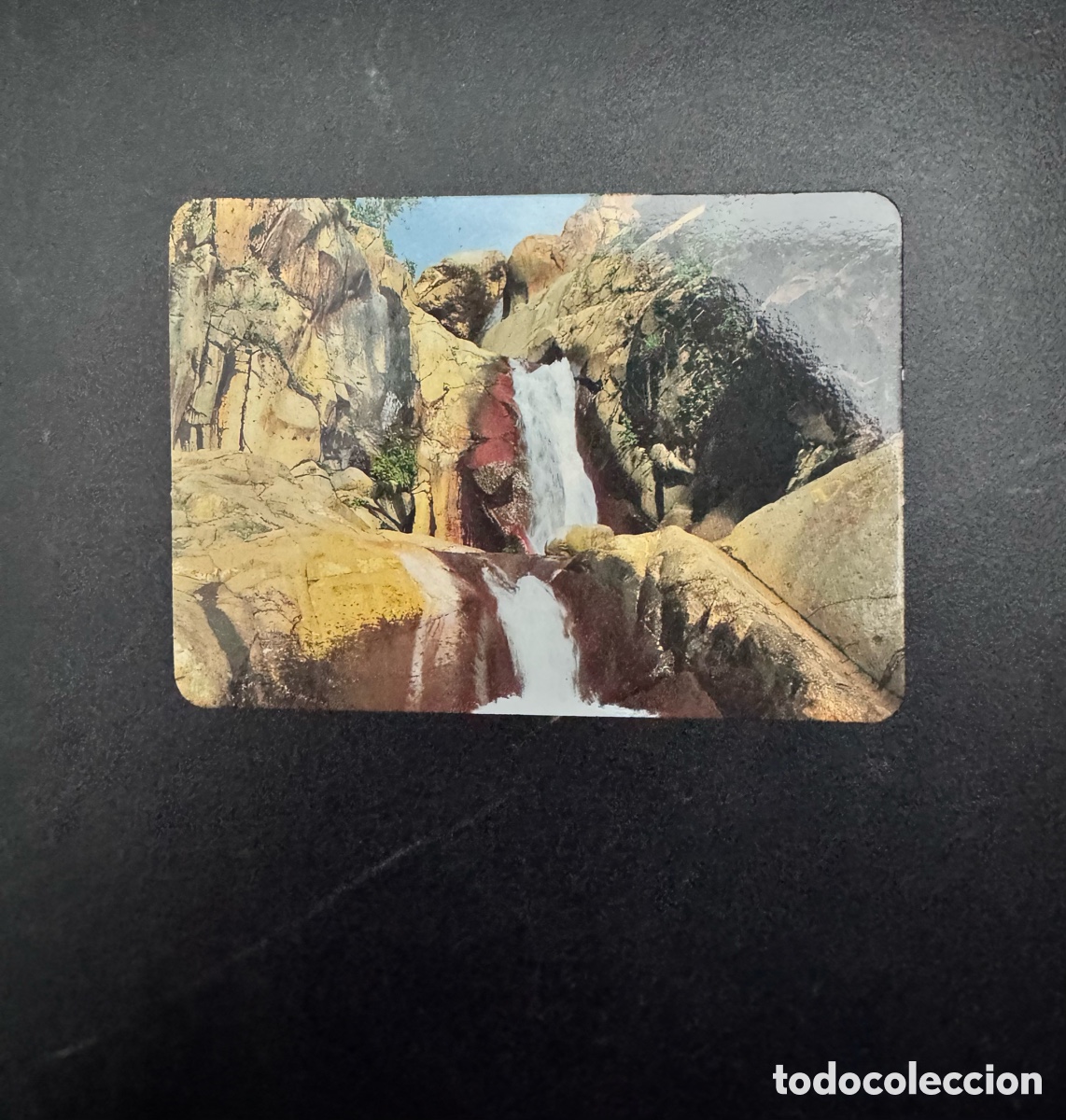 Coleccionismo Calendarios: Calendario publicitario paisaje cascada Turqu&iacute;a 2001