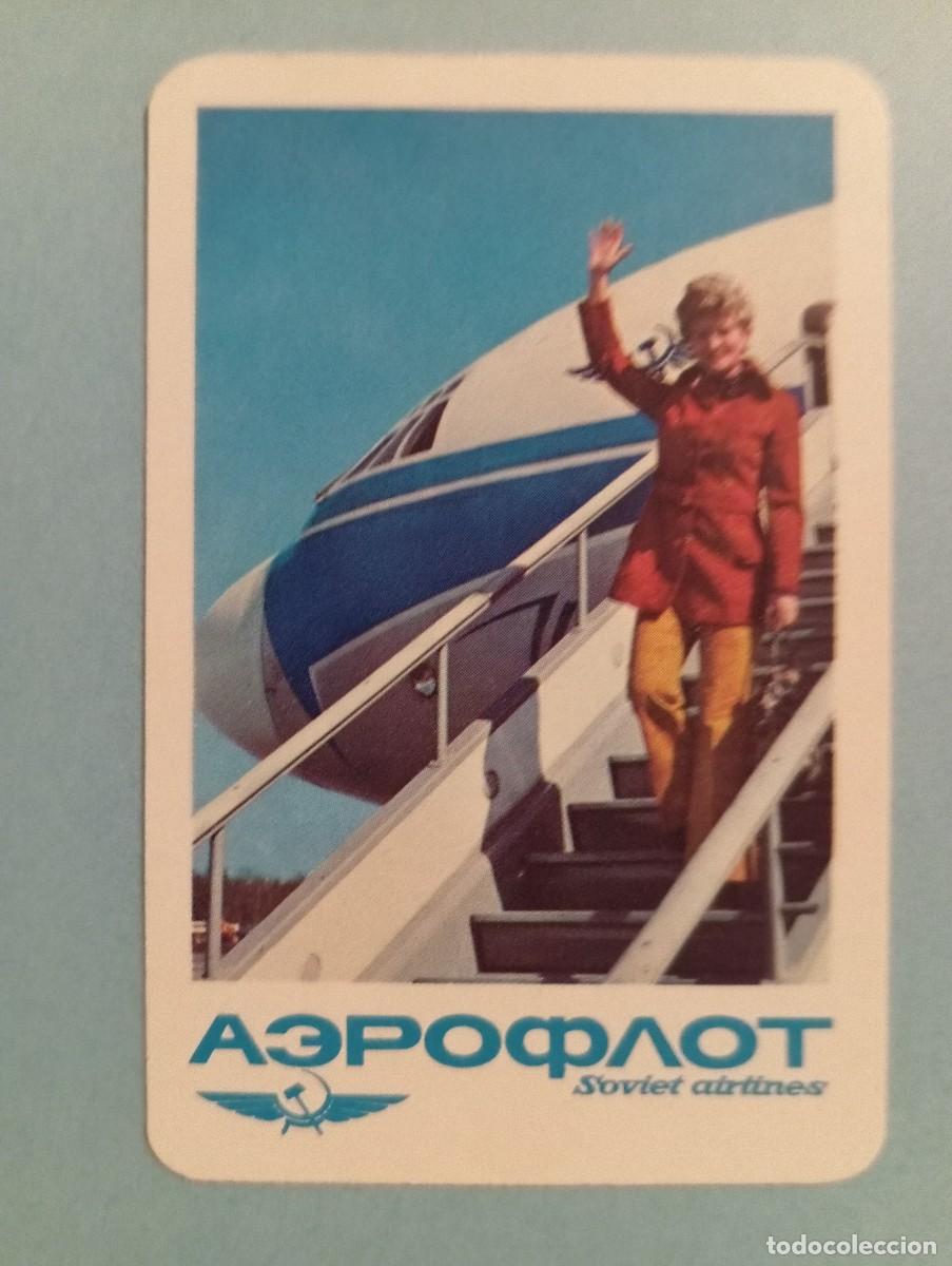 Coleccionismo Calendarios: 1 CALENDARIO DE ** AEREOFLOT ** RUSIA .A&Ntilde;O 1976