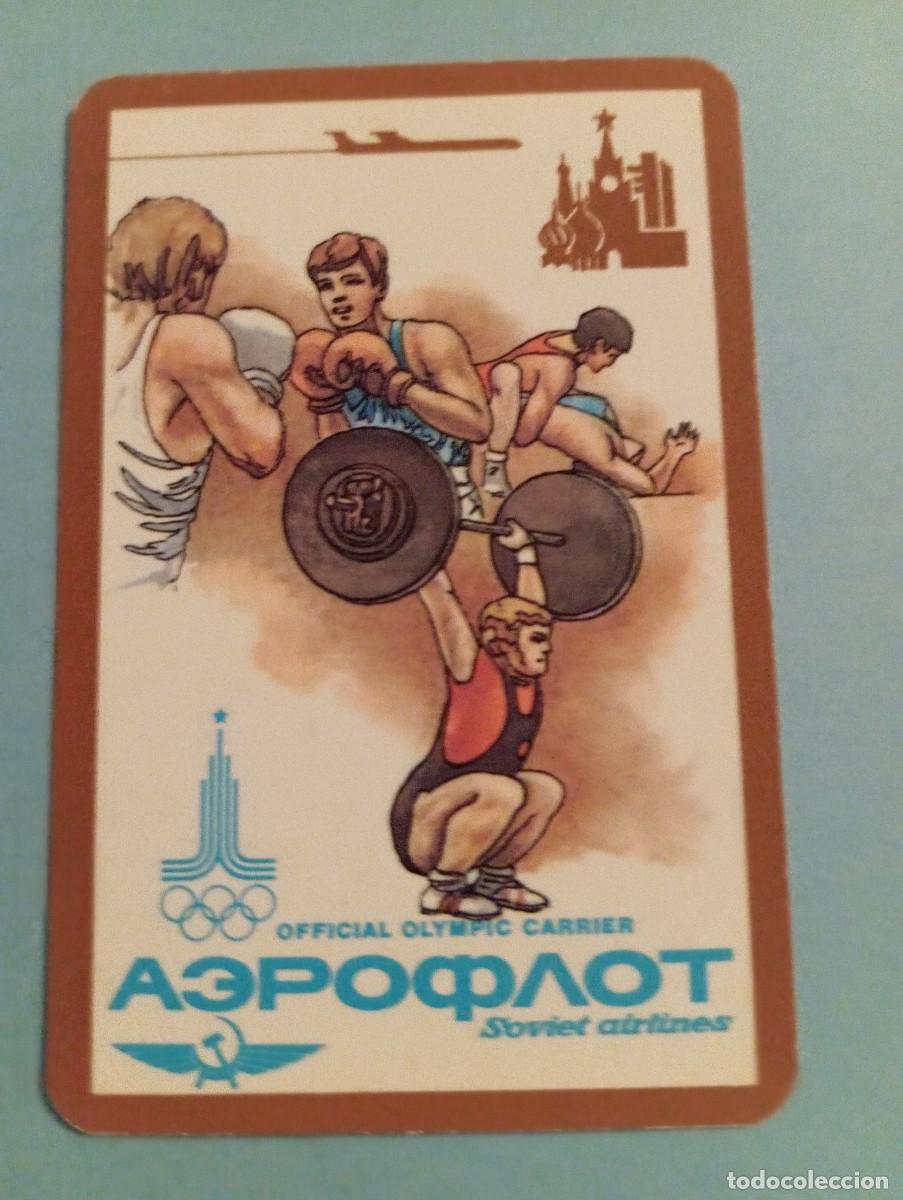 Collezionismo Calendari: 1 CALENDARIO DE ** AEREOFLOT ** RUSIA .A&Ntilde;O 1980