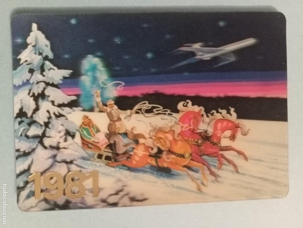 Collezionismo Calendari: 1 CALENDARIO DE ** AEREOFLOT ** RUSIA .A&Ntilde;O 1981