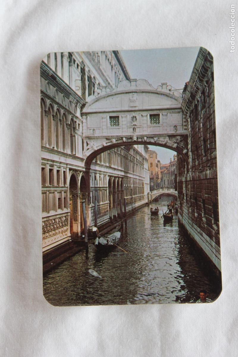 Colecionismo Calend&aacute;rios: CALENDARIO 1972 COCHE CANAL VENECIA
