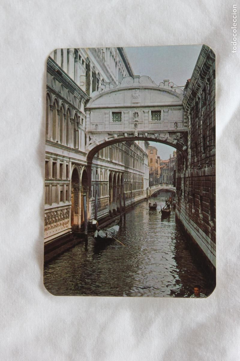 Colecionismo Calend&aacute;rios: CALENDARIO 1972 VENECIA GONDOLA