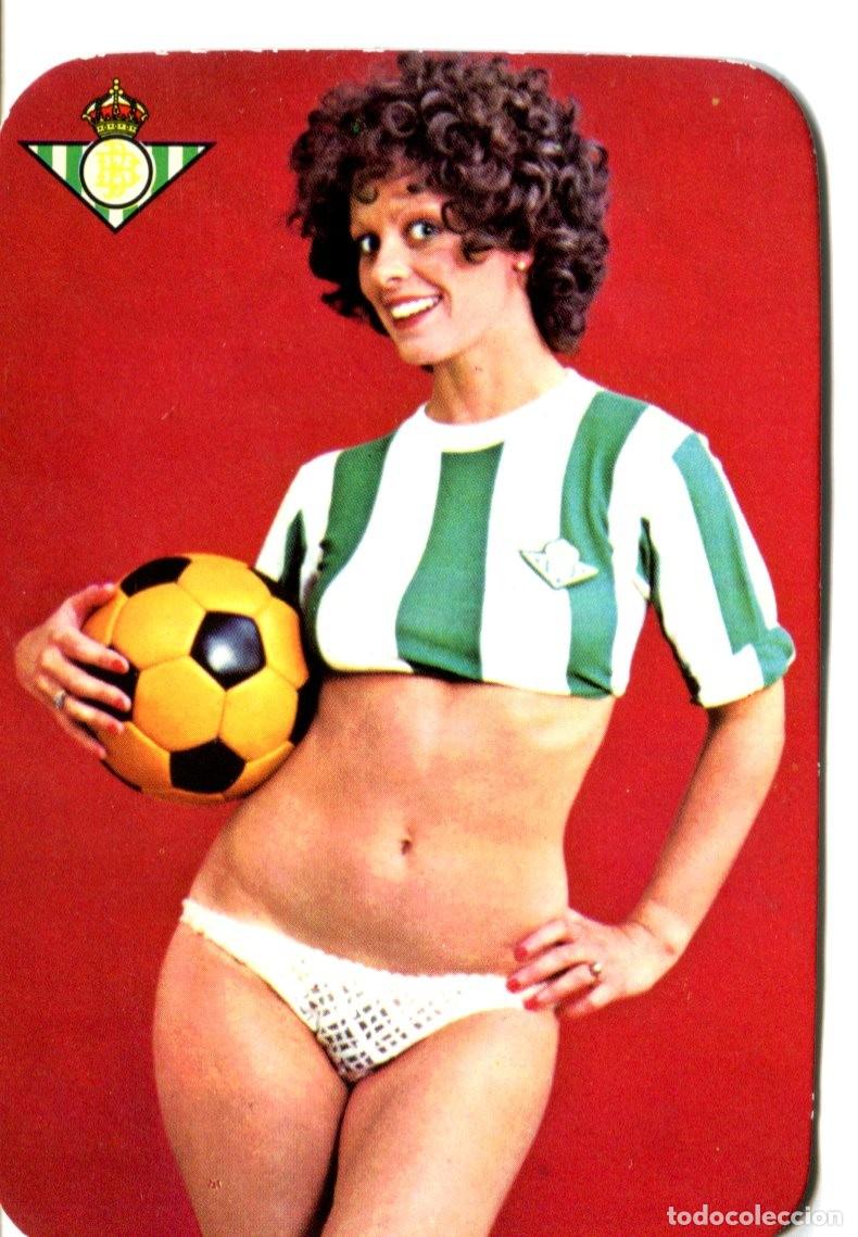 Colecionismo Calend&aacute;rios: Real betis balompie calendario futbol chica 1977