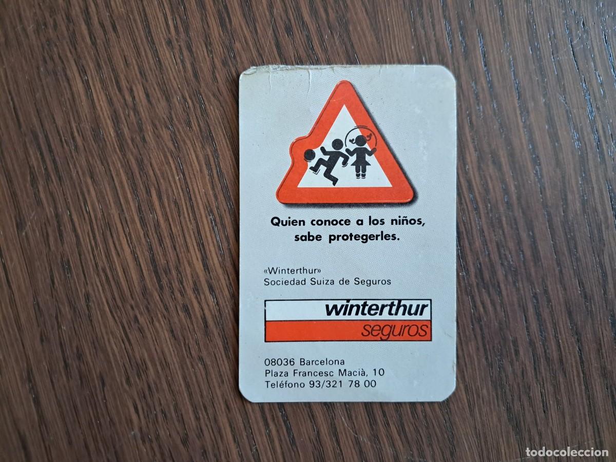 Coleccionismo Calendarios: calendario de publicidad, winterthur seguros, a&ntilde;o 1988-89