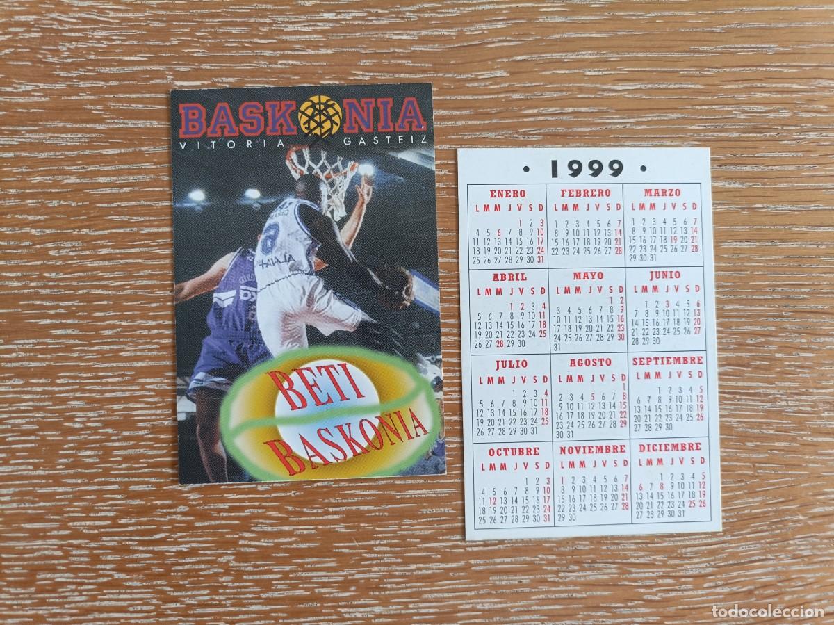 Coleccionismo Calendarios: VCK 4473 - CALENDARIO BOLSILLO - A&Ntilde;O 1999 - BALONCESTO - BASKONIA VITORIA GASTEIZ